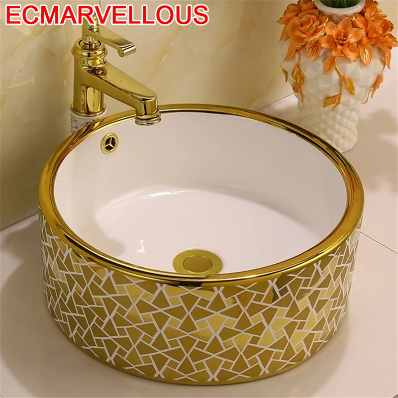 

Sobre Encimera Bowl Da Appoggio Mano Waschtisch Salle De Bain Wastafel Waschbecken Bassin Lavabo Pia Cuba Banheiro Bathroom Sink