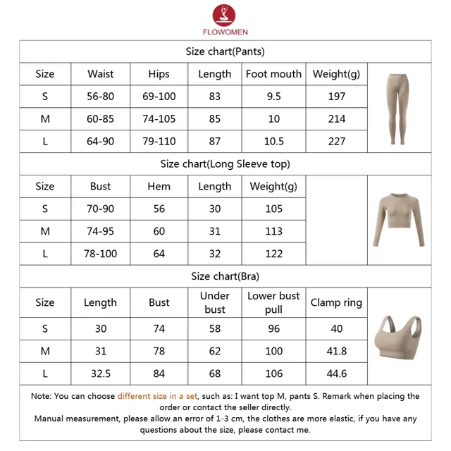 2 3 Pcs Seamless Fitness Yoga Set Workout Clothes Athletic Wear Sports Gym Legging Bra Crop