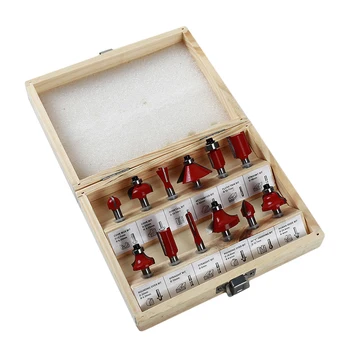 

High Quality Silver Yellow For Woodworking Milling Chisel Cutter Trimming Engraving Tools Kit