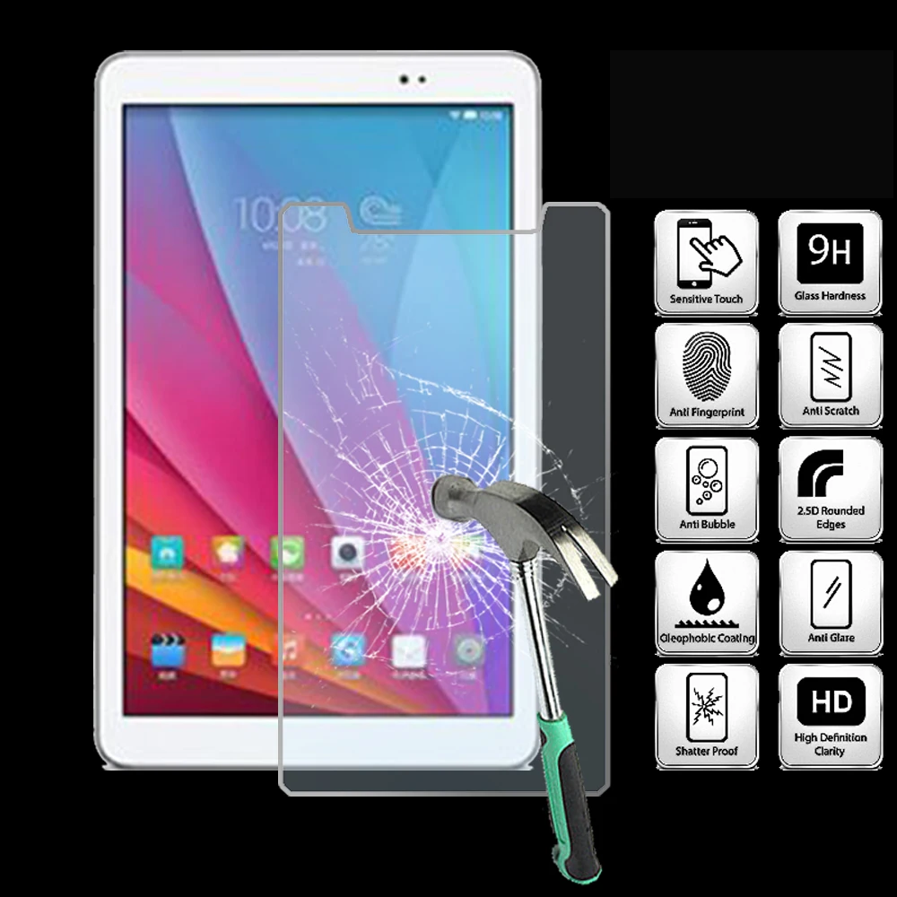 

For Huawei HONOR T1 8.0 - 9H Tablet Tempered Glass Screen Protector Cover Explosion-Proof High Quality Screen Film