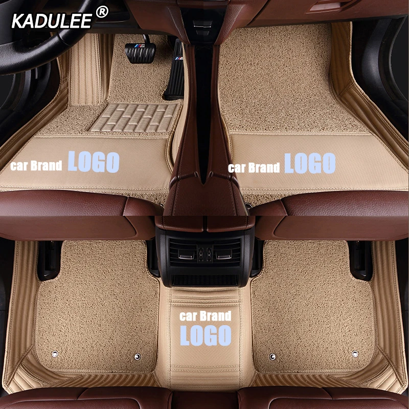 KADULEE автомобильный напольный коврик для hyundai santa fe solaris 2011 tucson ix35 elantra accent i30