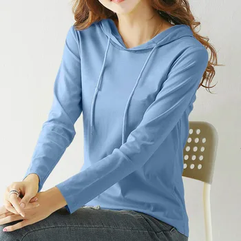

2020 New casual ladies explosion models hooded sweatshirt fashion trend