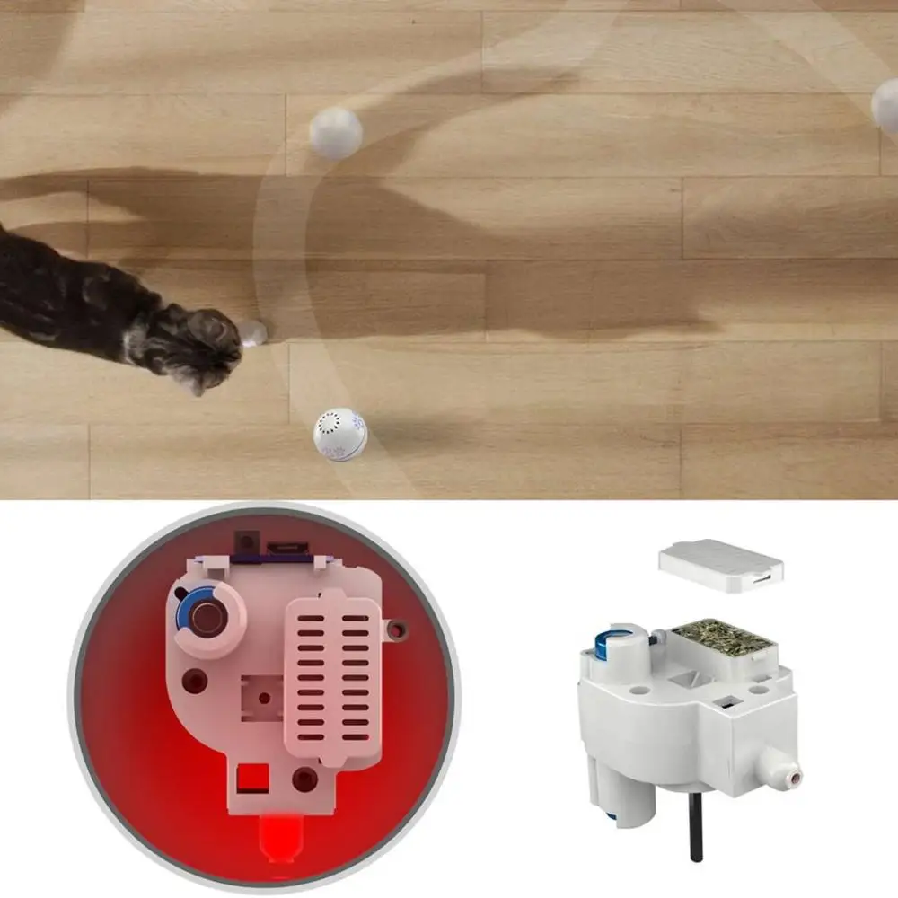 Pet Smart Charging Play Ball маленький и портативный не нужно беспокоиться о домашних животных в одиночном режиме