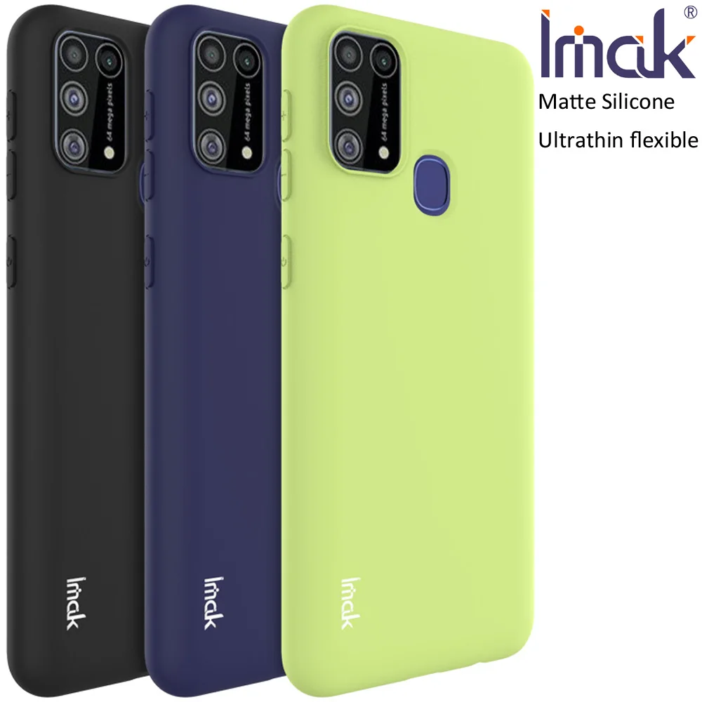 Imak матовый Силиконовый чехол для Samsung Galaxy M31 Мягкий гель ТПУ тонкий защитный |