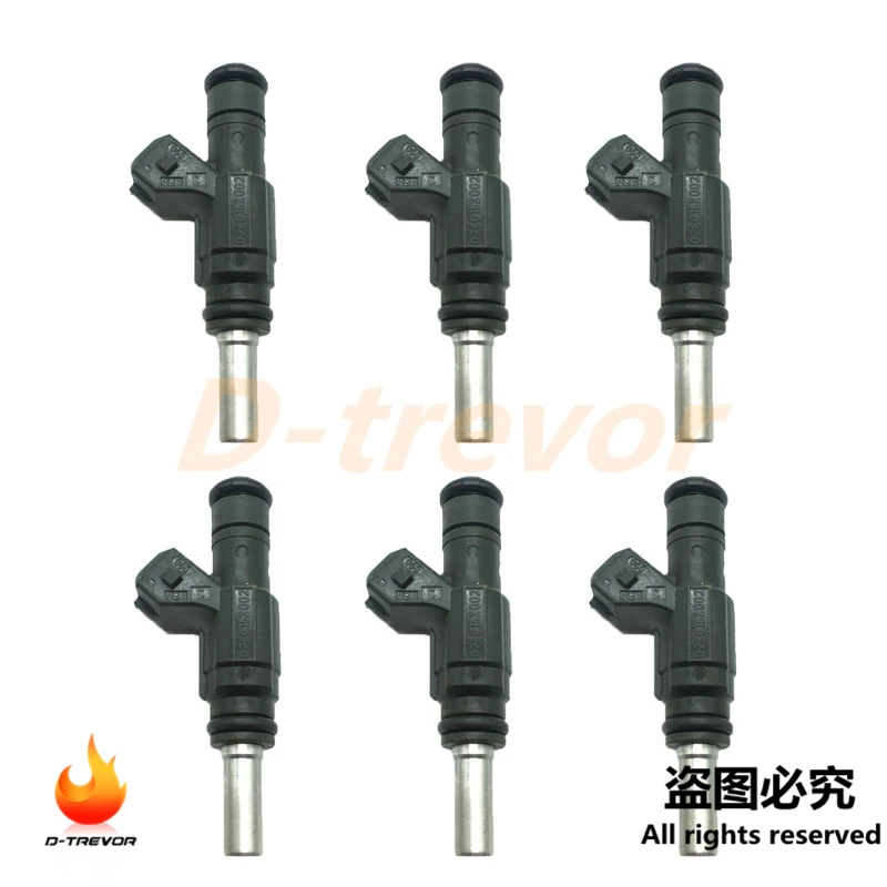 6 шт. топливный инжектор 0280157002 058133551L для VW AUDI SEAT SKODA PASSAT GOLF A3 A4 1 8 T | Автомобили и