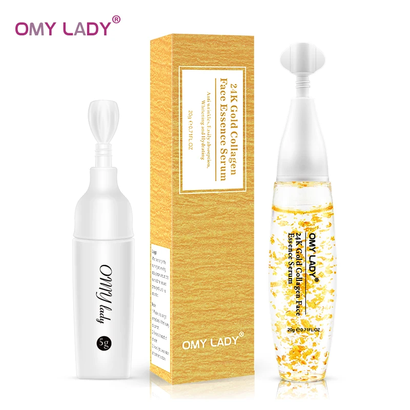 Сыворотка для лица OMY LADY 24K gold+ крем для глаз против старения лица против морщин жидкая эссенция Увлажняющая сыворотка для удаления темных кругов вокруг глаз