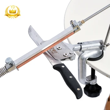 

1Pcs Aluminium Alloy 360 Degree Flip Constant Angle Grinding Tools Knife Sharpener System Grinder Machine With 4Pcs Stones YDHS