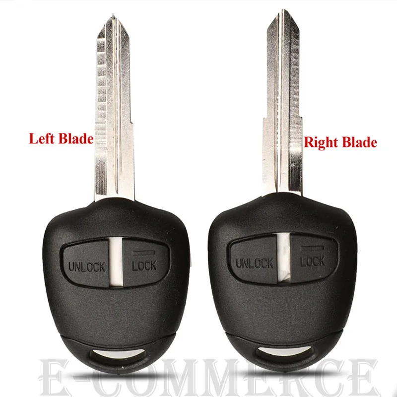 

For Mitsubishi Lancer car key shell, straight plate 2 button car key shell