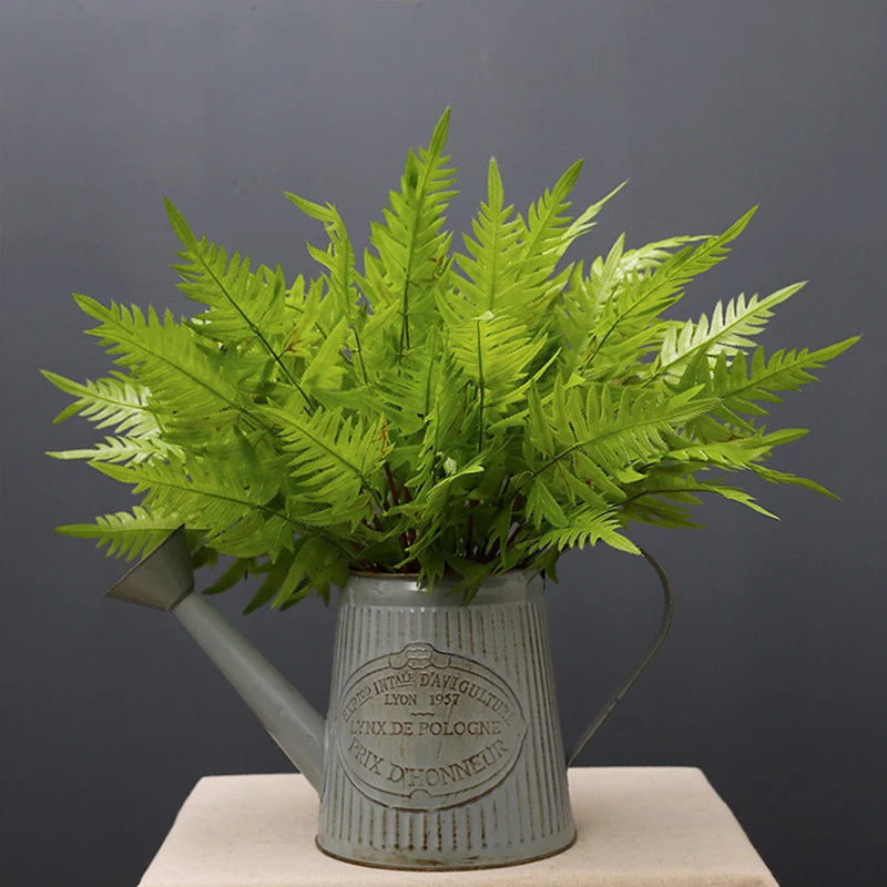 Mimosa Artificiale Pteridofite Arsto Erba Plastica Erba Felce Vaso Pianta Home Office Giardino Decorazione Di Cerimonia Nuziale Erba Falsa