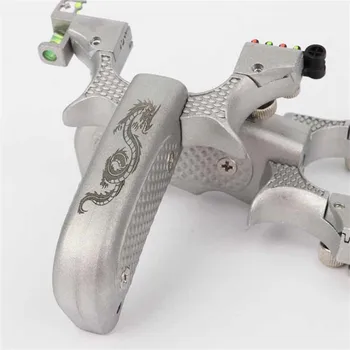 

Slingshot Powerful Catapult for Hunting Aluminum Alloy Slingshot with flat Rubber Band Hunting Accessories