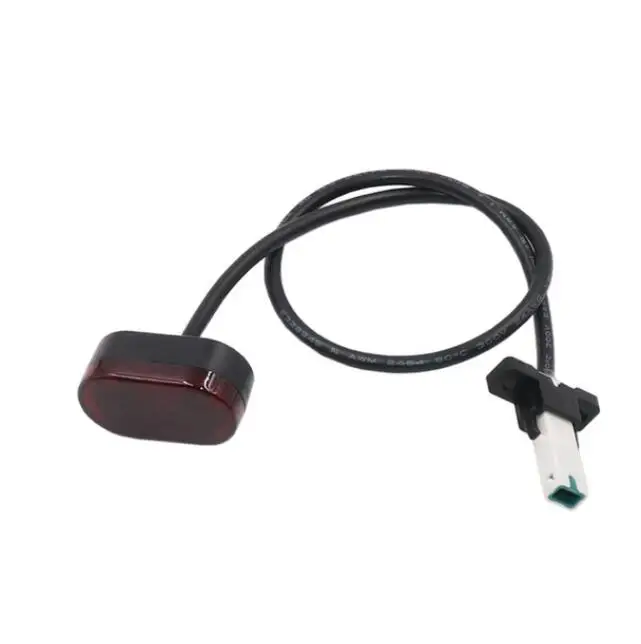 Rear Wheel Fender with Taillight & Hook - Enhanced Mudguard Wing with License Plate Holder and Fender Support
