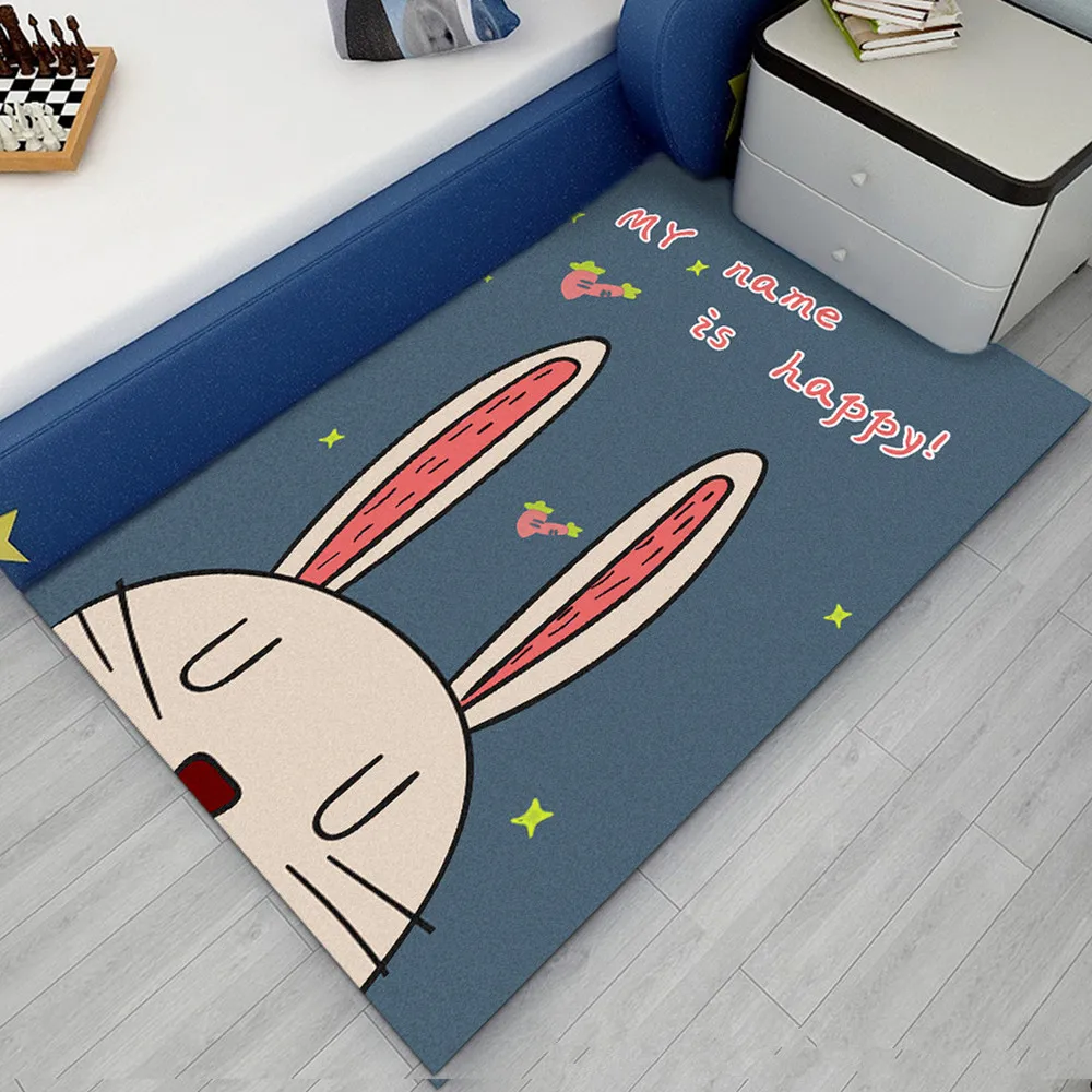 3D ковры с рисунком единорога для гостиной, спальни, коврики для детской комнаты, мягкие коврики для игр, детские коврики для компьютерного кресла - Цвет: 3