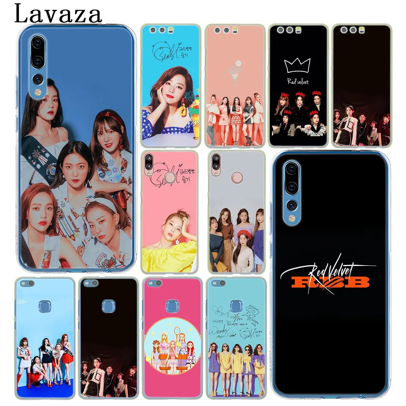 Lavaza красный бархат kpop чехол для телефона huawei Y9 Y7 Y6 Prime 2018 2019 Honor 20 10 8 8C 8X9X9 Lite 7C 7X 7A Pro