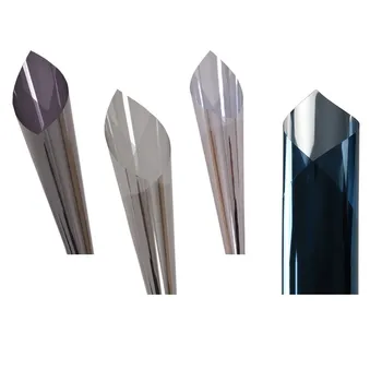 

Multi-Width, Length 50CM One Way Mirror Window Film.Self-adhesive Reflective Privacy Glass Tint,Heat Control Solar Film Anti UV