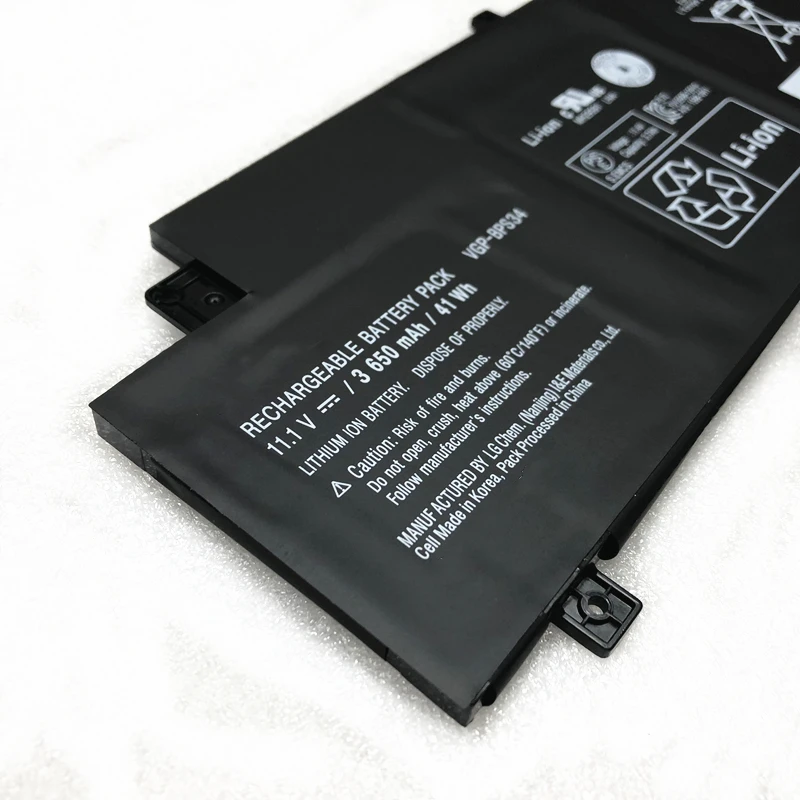Onevan Genuíno 11.1v 3650mah 41wh Vgp-bps34 Bps34 Bateria do Portátil para Sony para Vaio Apto 15 Toque Svf15a1acxb Svf15a1acxs Bateria - Imagem 2