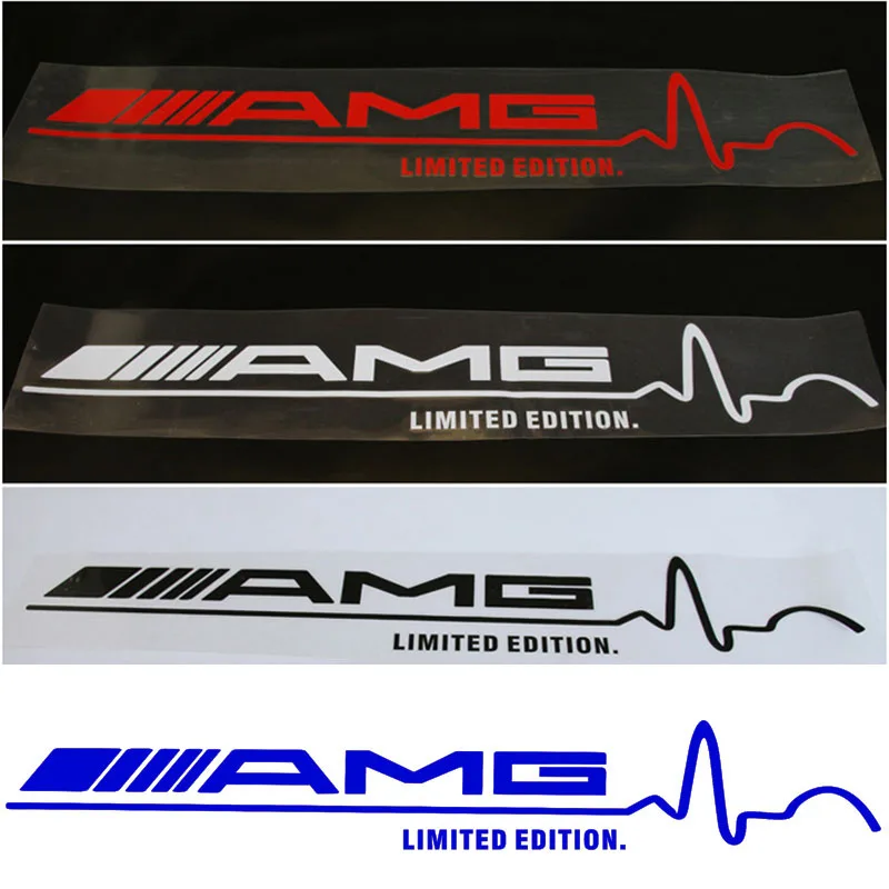

1pcs car body decoration sticker car badge emblem styling decal for Mercedes benz AMG w204 w203 w212 w211 w124 w210 CLG styling