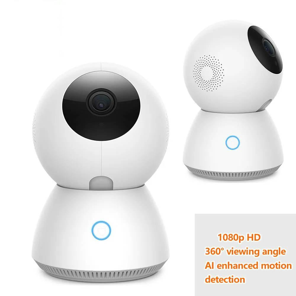 Умная камера Xiaomi Mijia Xiaobai улучшенная версия ИИ управление 1080p IP 360 градусов