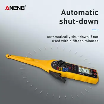 

LED ANENG Automatic Voltage Electric Detector Test Pen Circuit Tester Socket Check Pulse Signal Detection Function
