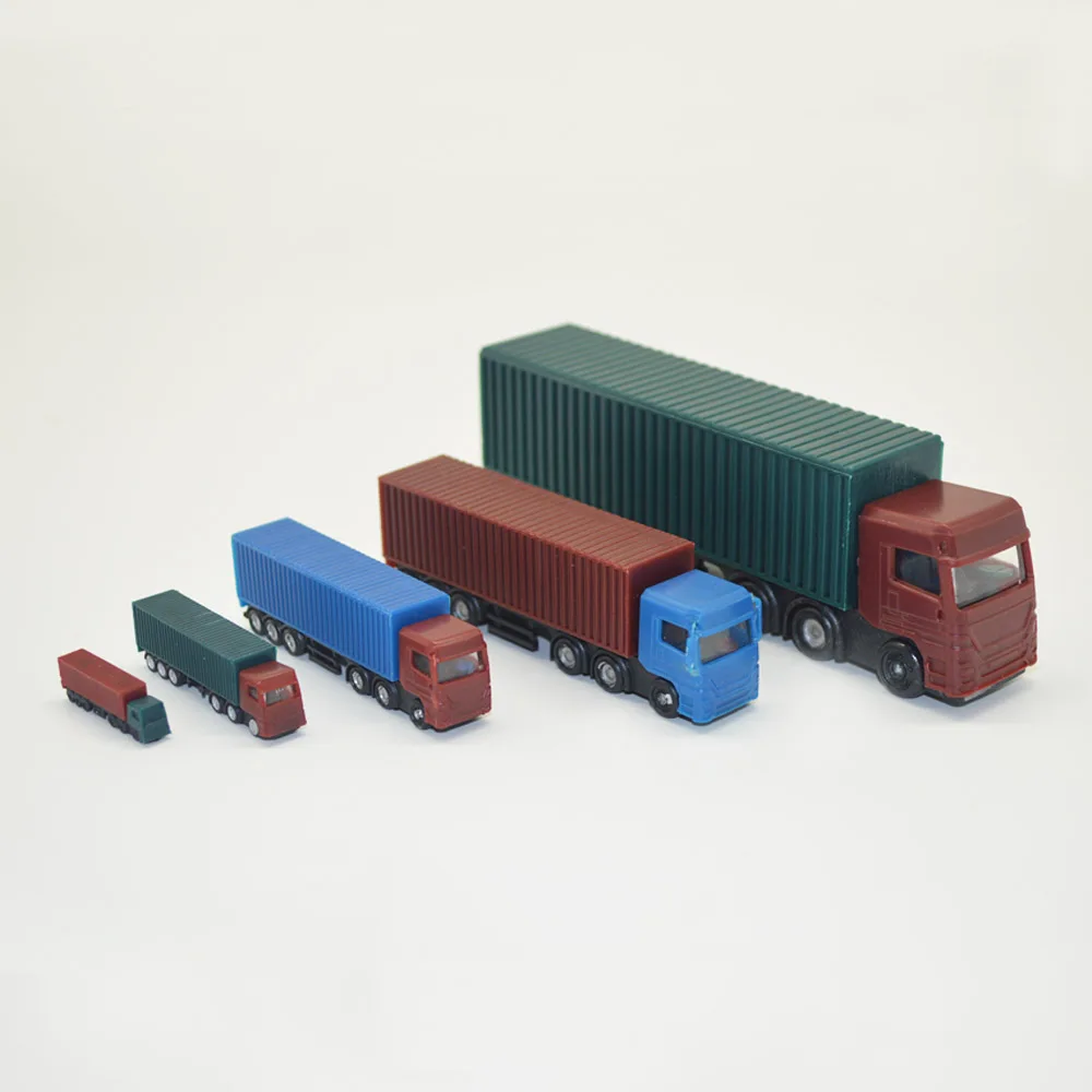 Игрушечные машинки миниатюрные пластиковые весы 1: 500 для сценического макета