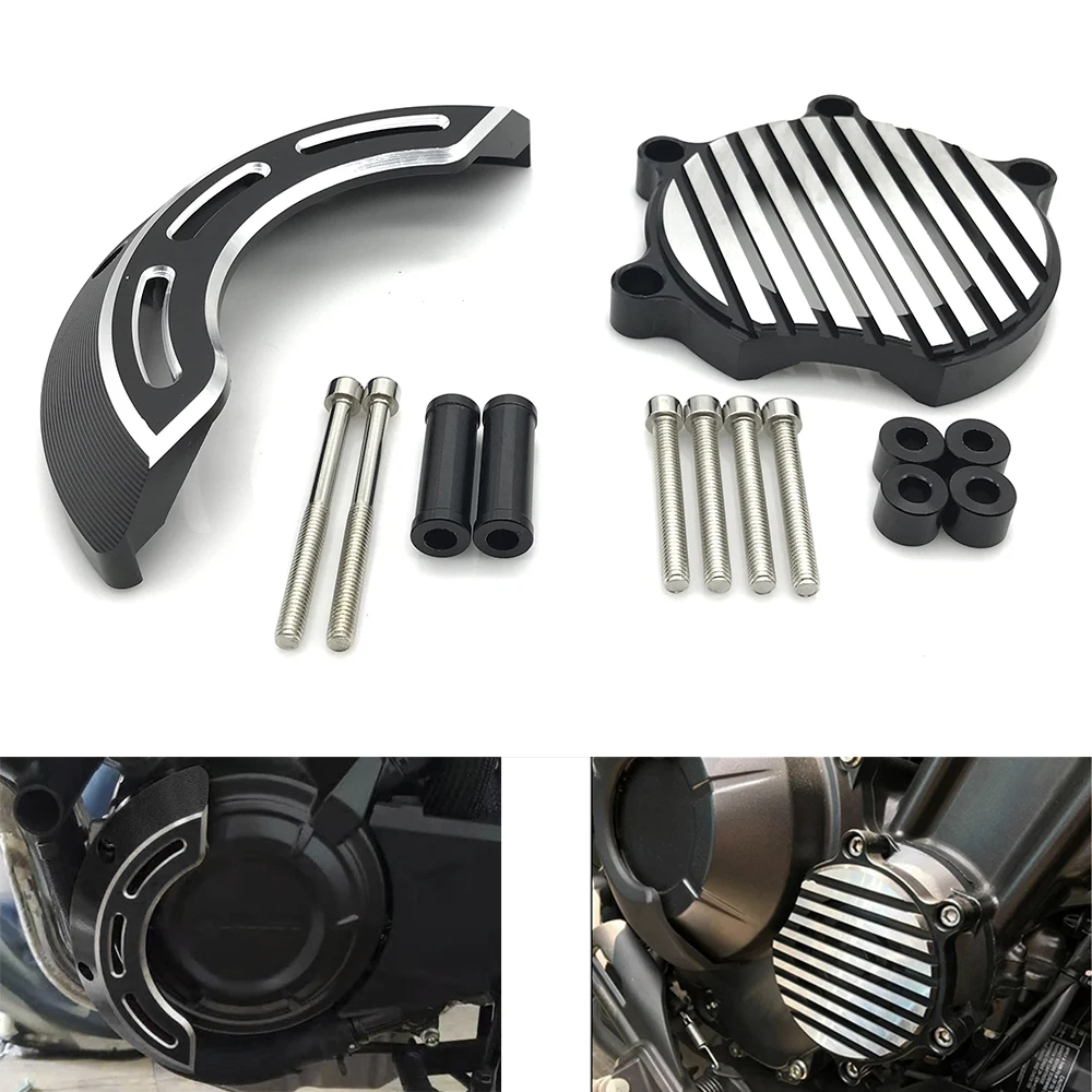 Motorcycle Left Right Engine Protective Decoration Shaft Cover Guard For Honda Rebel500 Rebel300