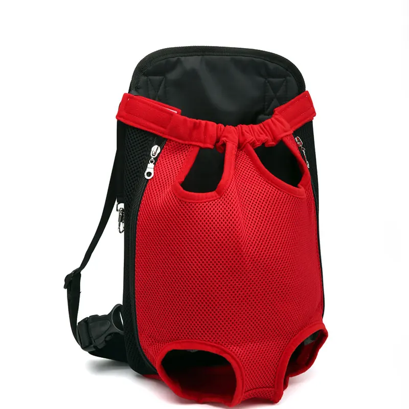 Модные переноски для собак, красные, для путешествий, дышащие, мягкие, для собак, рюкзак, для улицы, для щенков, чихуахуа, маленьких собак, сумки на плечо, размеры s, m, l, xl - Цвет: Mesh Red