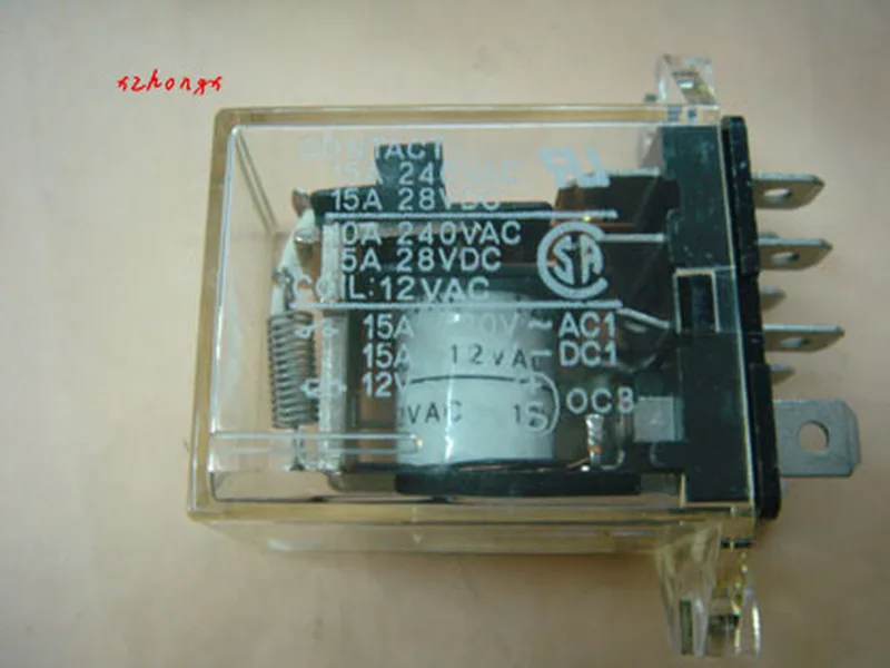 Relay (LY1S) 12VAC 8 foot single contact relay | Обустройство дома