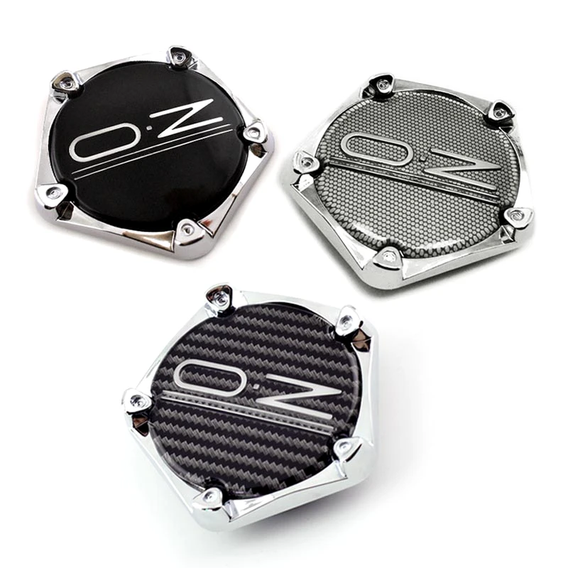 

For O.Z Adrenalina Set of 4 OZ Wheel Hub Cap Pentagon Center Badge M643 Car Accessories