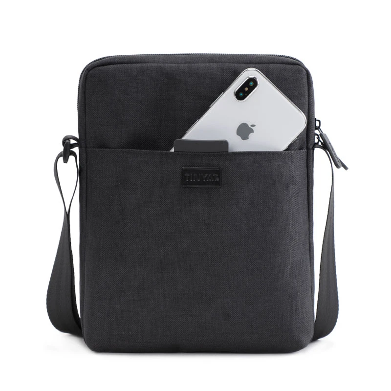 

Casual Canvas Bag Men Waterproof Business Bags For iPad 7.9' Hand Bag Mini Crossbody Shoulder Bags Travel Men's Messenger Bag