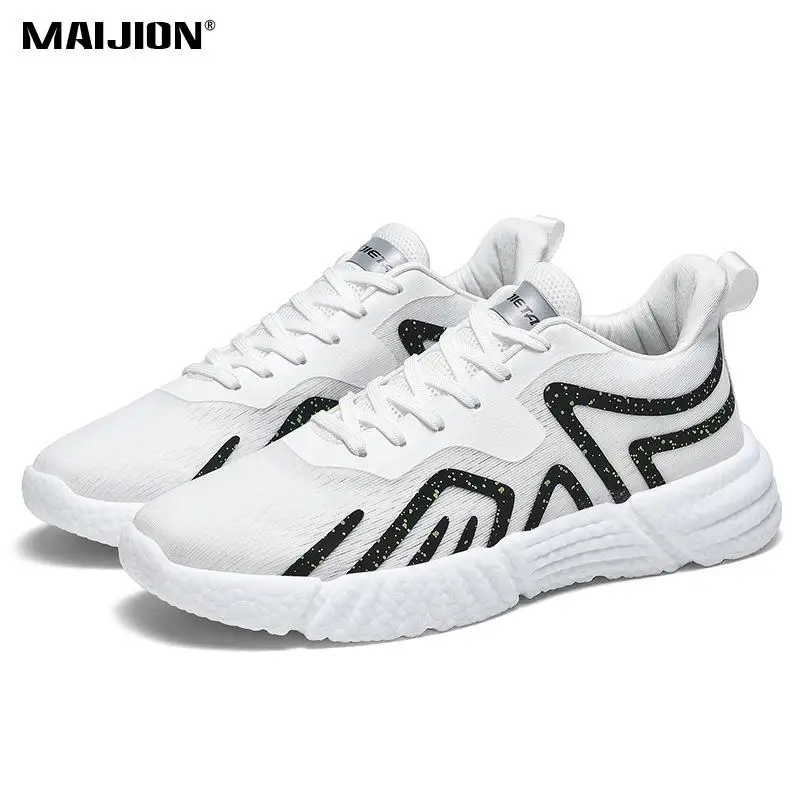 Светильник кие дышащие кроссовки для бега на шнуровке модные мужские