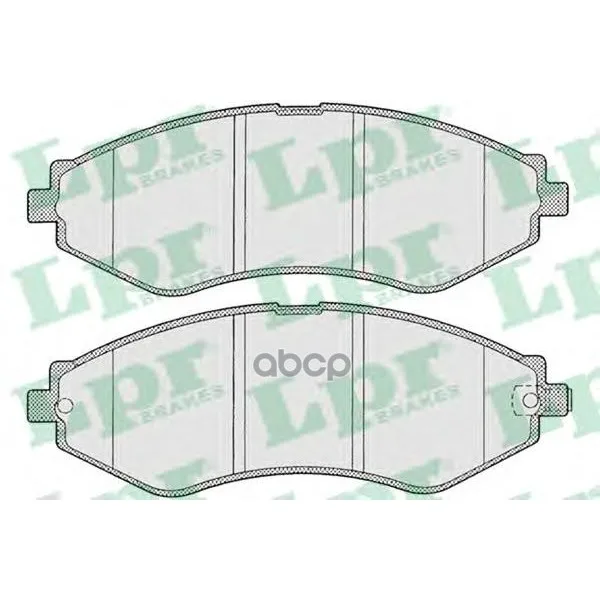 Колодки Тормозные Chevrolet Lacetti/Ravon Gentra Передние Lpr 05p1208 Lpr арт. 05P1208