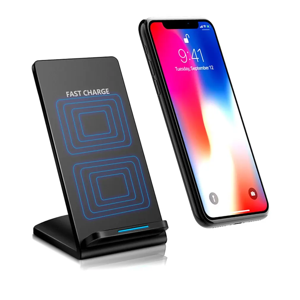 Powerport Powerwave Stand 10W Быстрое беспроводное зарядное устройство для Iphone 8/8 Plus X/Xs/Max