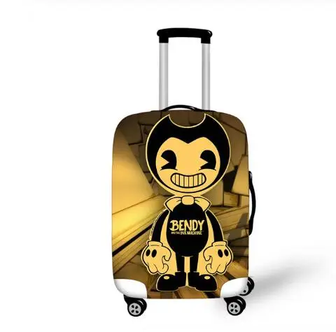 18-32 дюймов Bendy и чернила машина эластичный Чемодан Защитная крышка тележка костюм чехол защиты мешка для сбора пыли чехол для путешествий - Цвет: picture color