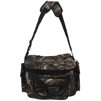 

Multifunctional Outdoor Backpack Waterproof Fishing Gear Bag Bait Box Shoulder Strap Pocket Fishing Gear Accessories