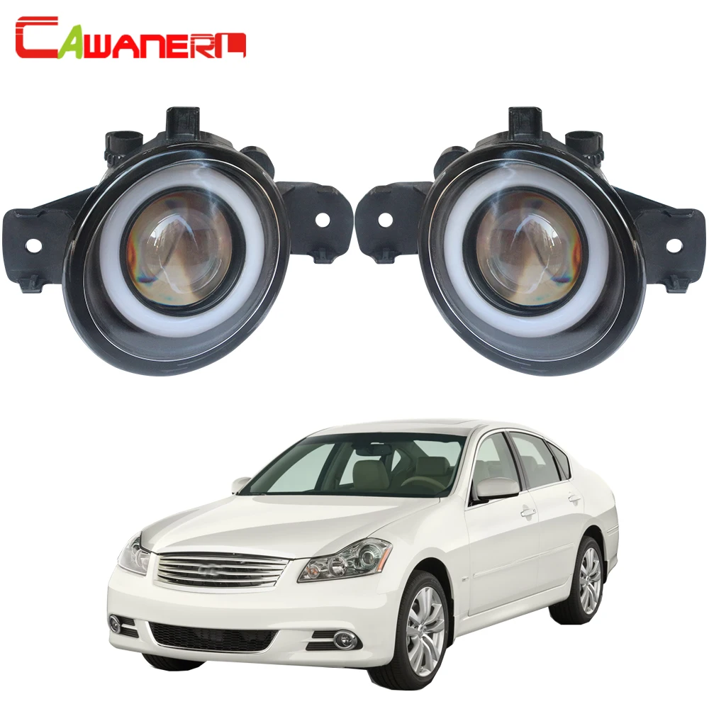 Cawanerl для Infiniti M45 2008 2009 2010 автомобиля 30 Вт Светодиодный туман светильник Ангел глаз