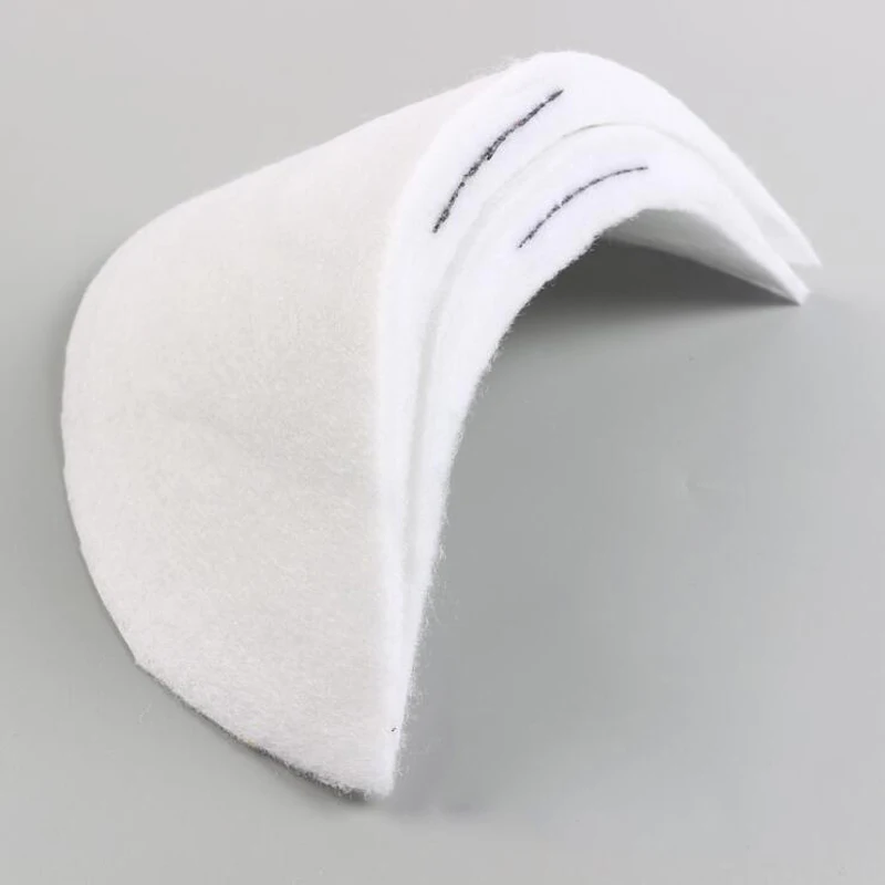 Price 10 Pairs White Black Summer/Autumn Cotton Fashion Suit/Dress/Skirt Sew Decorate Brace Shoulder Pad S0060L