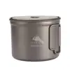TOAKS Outdoor Camping Titanium Cup 900ml Ultralight Titanium Pot with cover and Folded handle POT-900-D115 ► Photo 2/6