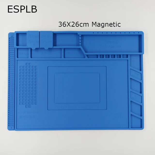 30 x 20 cm HKCB Design Heat Insulation Silicone Pad Electrical BGA Soldering Repair Station Maintenance Platform 30 x 20 cm HKCB Design Heat Insulation Silicone Pad Electrical BGA Soldering Repair Station Maintenance Platform