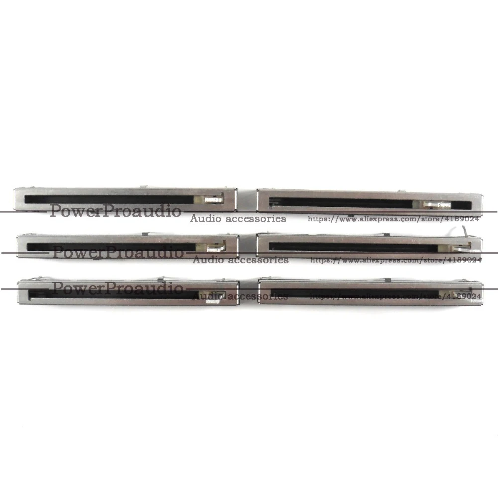 

6 шт./лот 50KDx2 DJ микшер двухканальный фейдер для Mackie ONXY1420 ONXY1640 ONXY1220