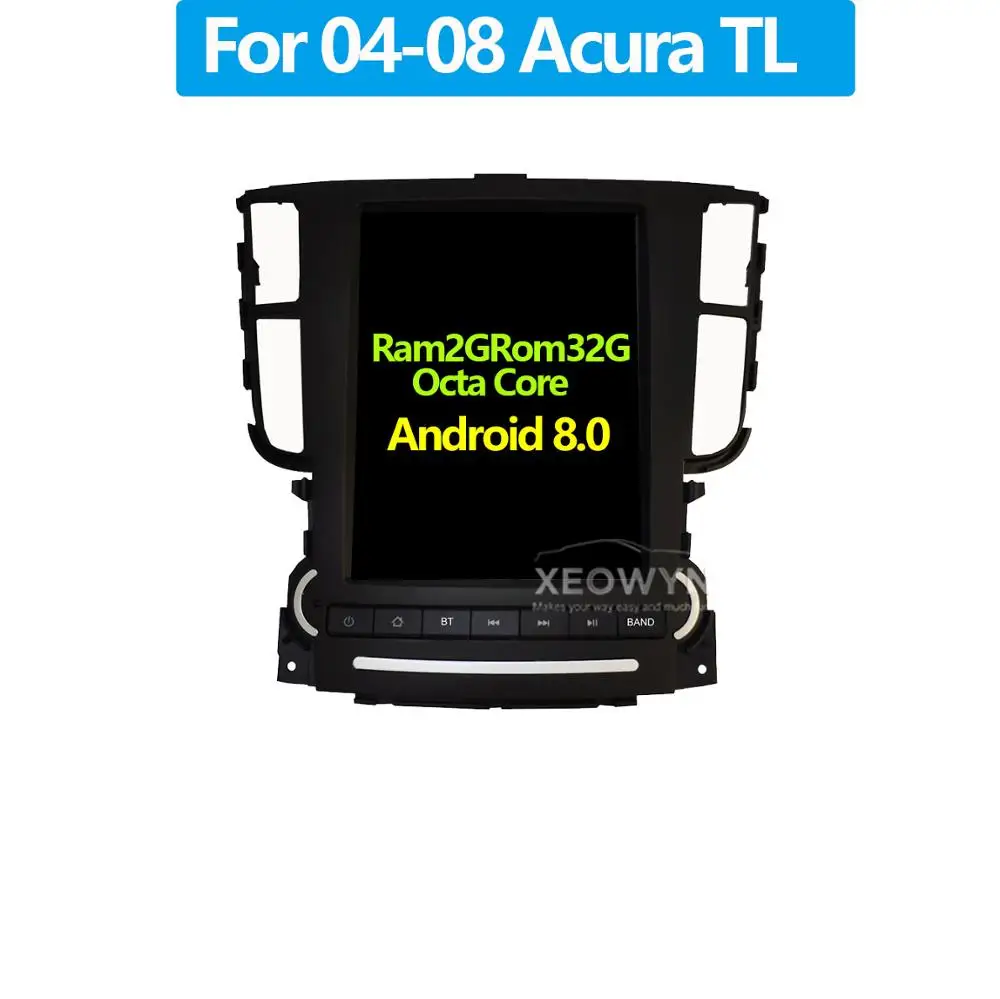 Android 8,1 ROM32GB Восьмиядерный для Acura TL 2004-2008 автомобильный Радио gps навигатор плеер радио мультимедиа - Цвет: 2G
