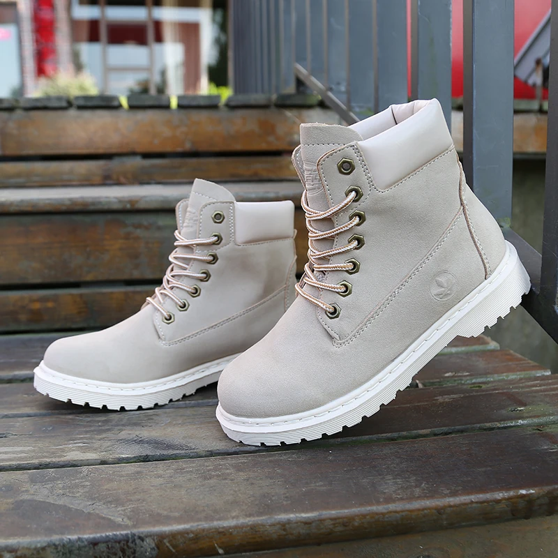 

2019 Hot New Autumn Early Winter Shoes Women Flat Heel Boots Fashion Keep warm Women's Boots Brand Woman Ankle Botas