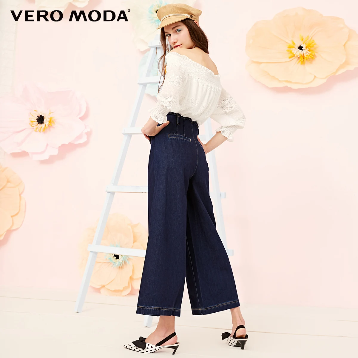 Vero Moda женские широкие джинсы | 319149555