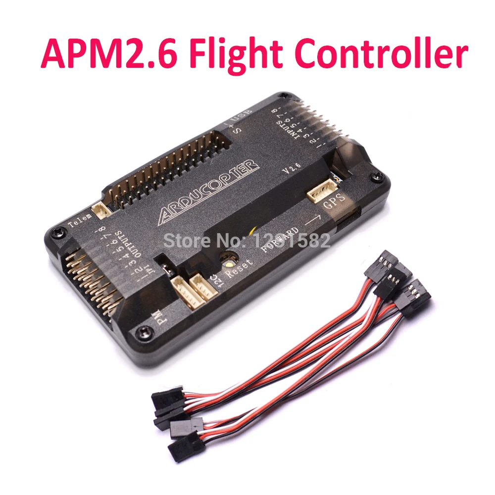 APM2.6 ArduPilot Mega APM 2.6 Flight Controller Board with Case For Multirotor Quadcopter | Игрушки и хобби