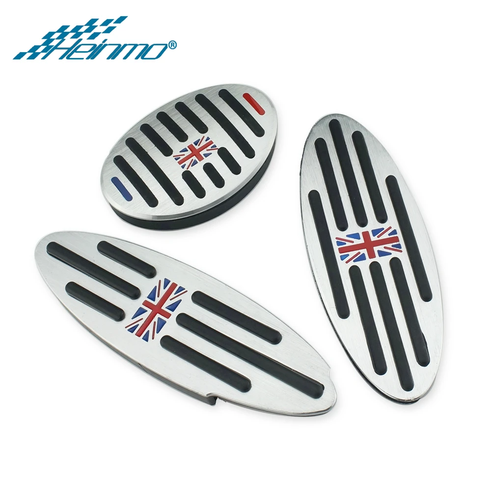 Для MINI R55 R56 R57 R60 R61 Подножка для педали для MINI Cooper F54 F55 F56 F57 F60 земляк для MINI Cooper аксессуары - Название цвета: 3PCS Red Jack