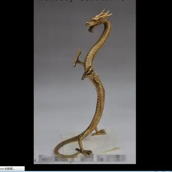 

zhaorui4884386+ +16"china chinese fengshui brass copper animal zodiac dragon beast lucky statue