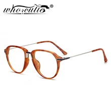 Пилот поддельные прозрачные очки ацетатная оправа для мужчин и женщин очки для компьютера очки ботаника оптические линзы очки винтажные женские S117