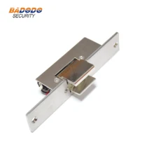 Электрический ударный замок из нержавеющей стали DC 12 В, электронный дверной замок, безопасный или безопасный для стеклянной двери