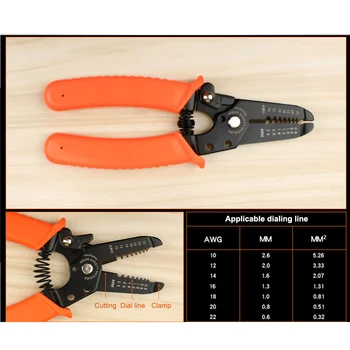 

1 pcs Multifunctional Useful Cable Wire Stripper Cutter Crimper Automatic Terminal Crimping Plier Tools