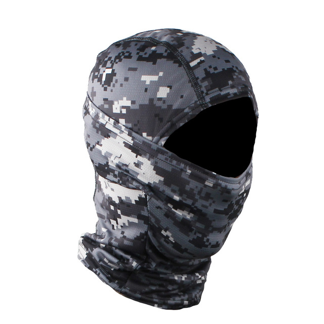 Brand Tactical Camouflage Balaclava Army Face Mask Cycling War game Face Shield Military Moto Skull Mask Hunting Helmet Cap
