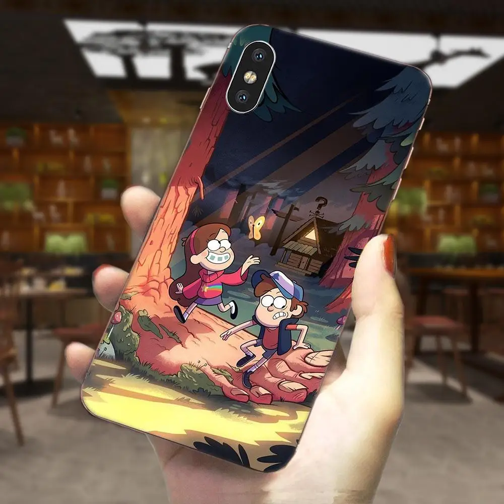 as picture Мягкий тонкий из ТПУ аниме Гравити Фолз семья для huawei Honor mate Nova Note 20 20s 30 5 5I 5T 7C 8A 8X9X10 Pro Lite Play - Цвет: as picture