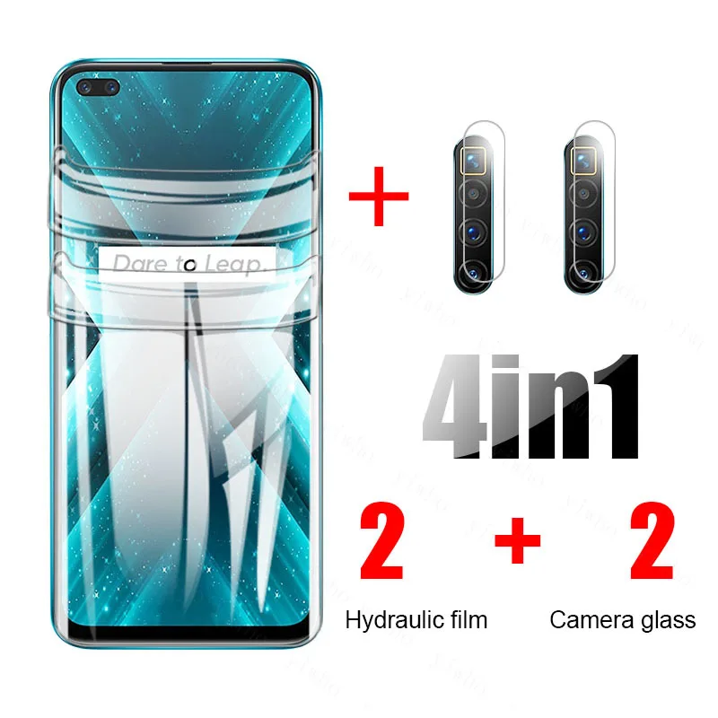 4-in-1-hydrogel-film-on-realme-x3-protective-film-for-oppo-realme-x3-superzoom-rmx2086-screen-protector-film-safety-not-glass